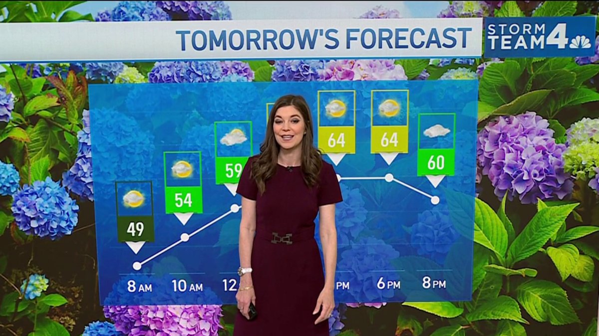 NBC4 Forecast: Breezy, sunny in DC before temps get cooler – NBC4 ...