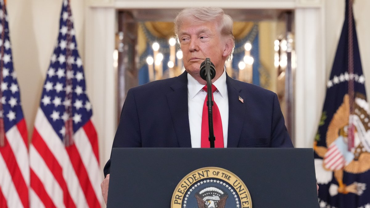 Watch live: Trump hold news conference on Iran war