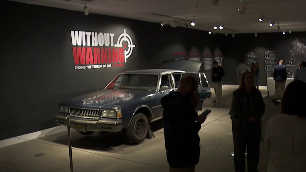 National Law Enforcement Museum displays evidence from DC sniper case
