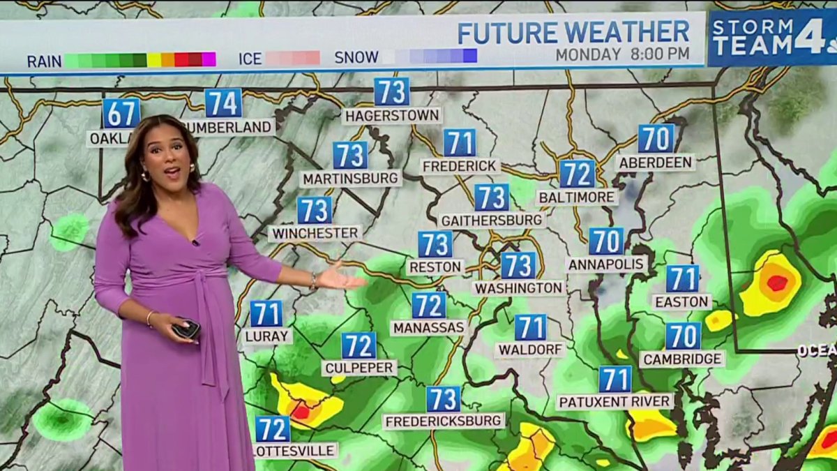 Storm Team4 overnight weather forecast, May 23 – May 24 – NBC4 Washington