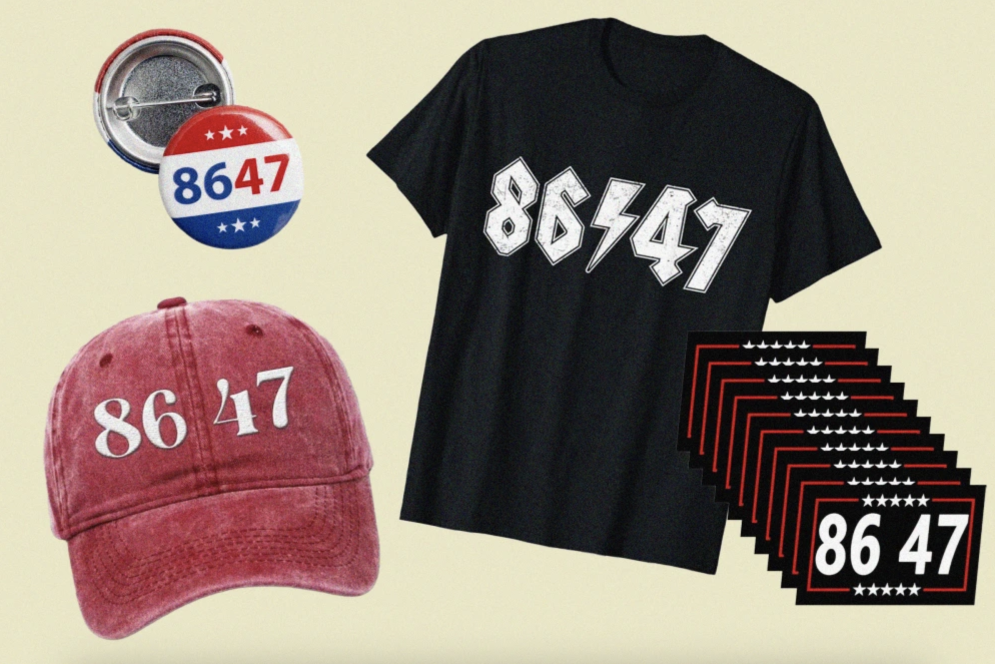 Could an '8647' T-shirt get you in trouble?