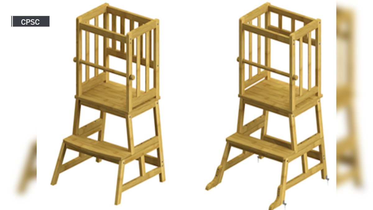 Popular children's tower stools recalled over risk of ‘serious injury and death'