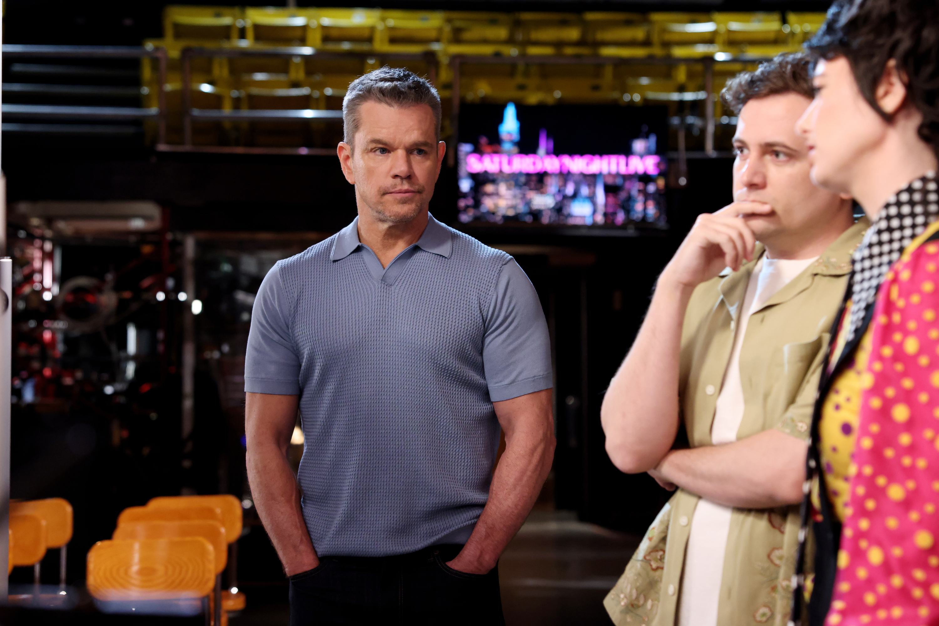 Host Matt Damon during Promos on Tuesday, May 5, 2026.