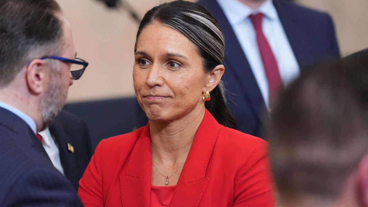 Tulsi Gabbard resigning as intelligence chief, citing husband's cancer diagnosis