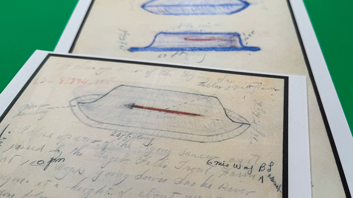 Bright lights and hot orbs: UFO files shed light on sightings but leave interpretation to the public