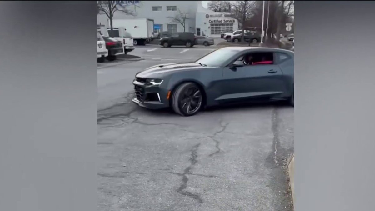 Thieves steal Camaro UMD grad's family gave him as gift