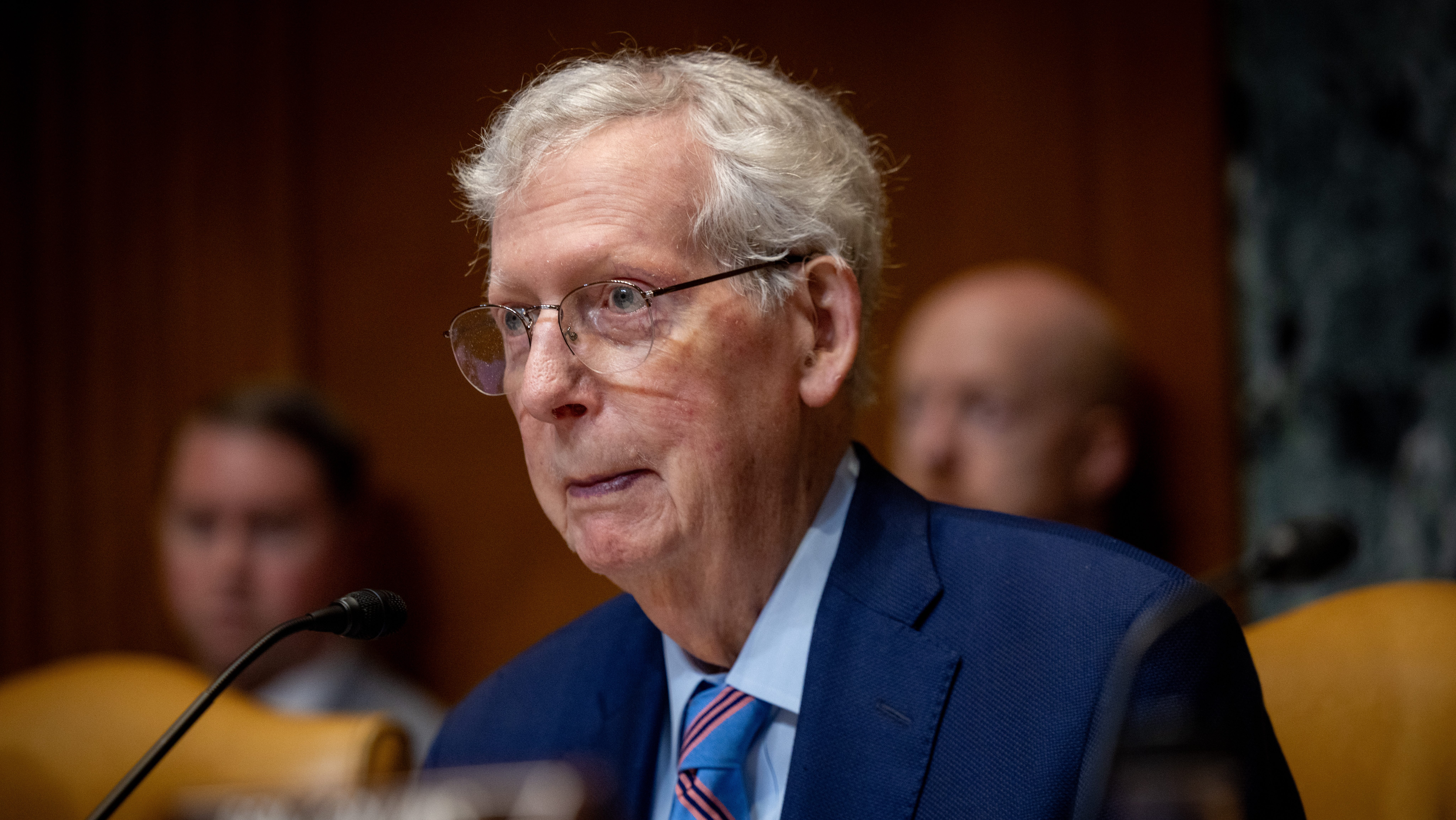 Mitch McConnell admitted to the hospital , spokesperson says – NBC4 Washington