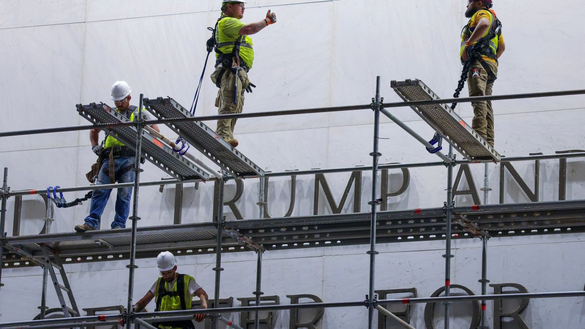 Federal court is asked to block Kennedy Center from returning Trump's name to building