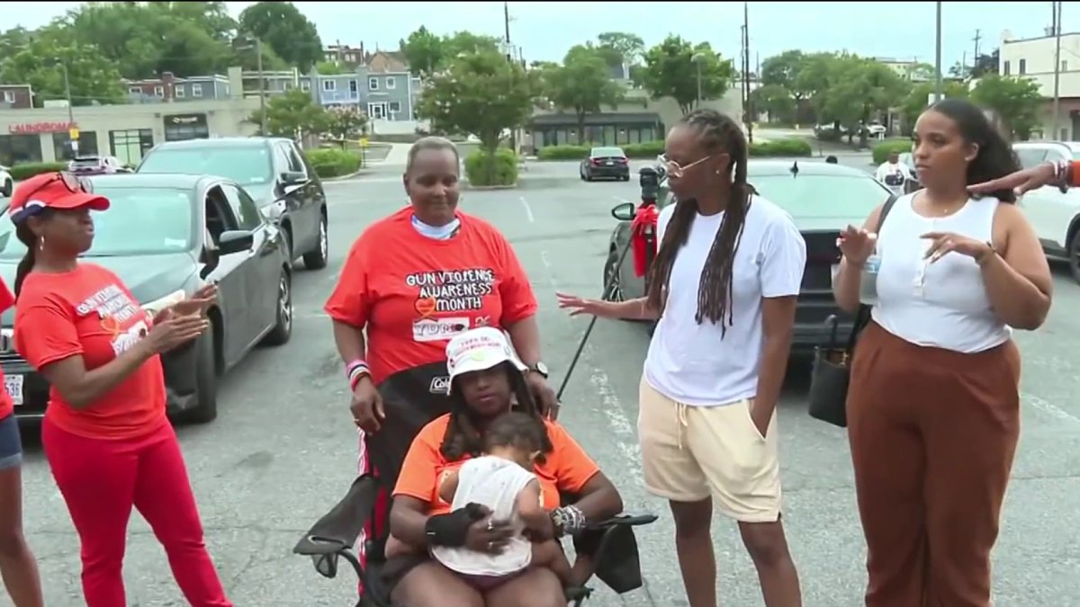 Peace walk in Southeast DC brings together those impacted by gun violence