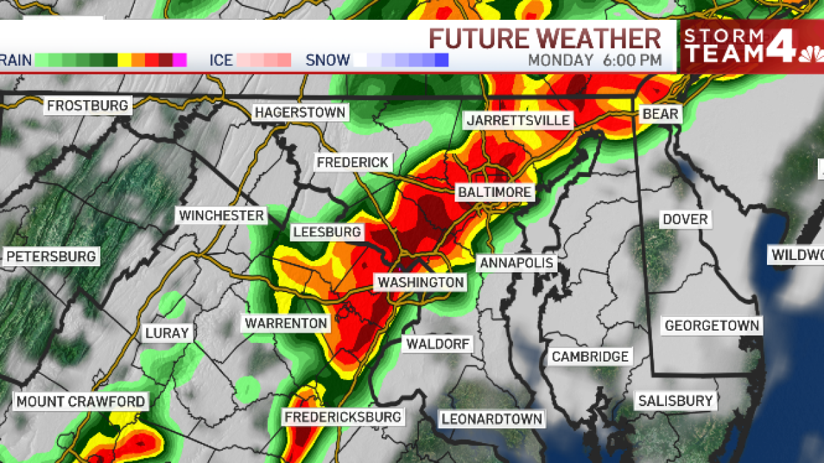 Weather Alert: Tracking possible severe PM storms, flash flooding and strong winds