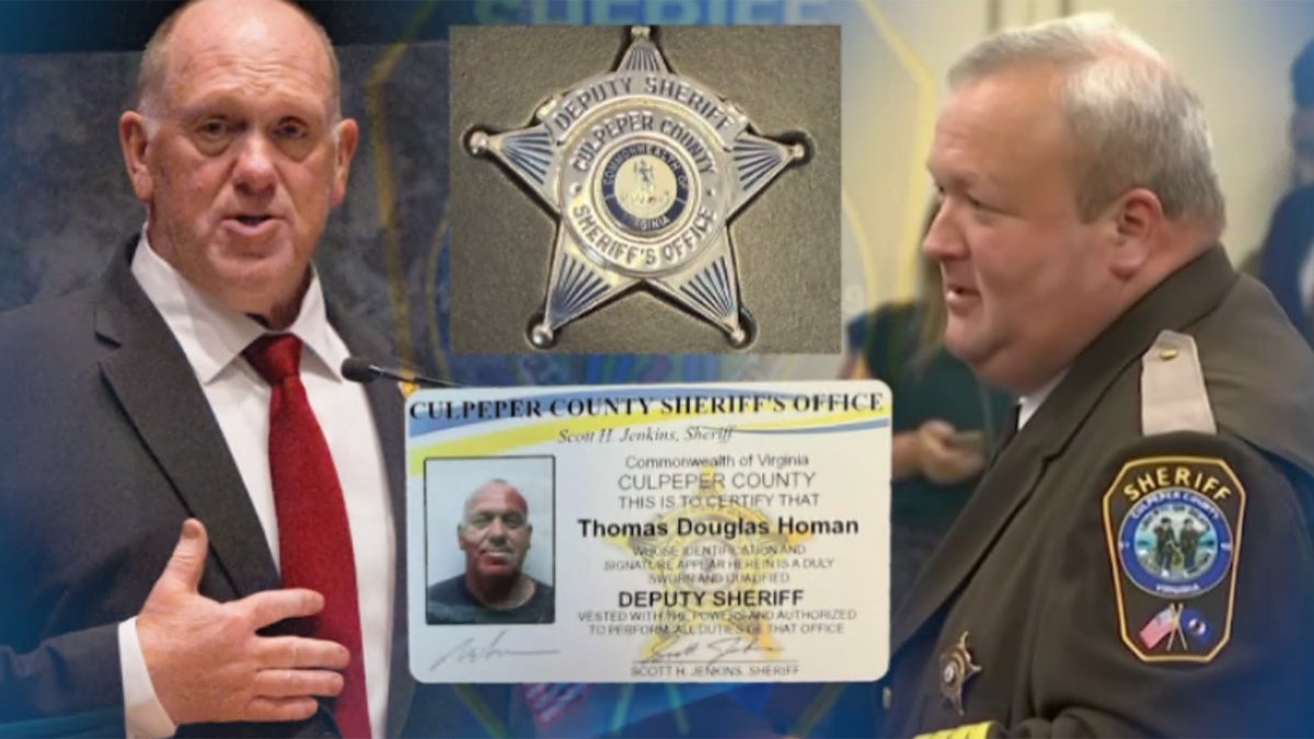 Used car owner reports finding Culpeper deputy sheriff badge issued to border czar