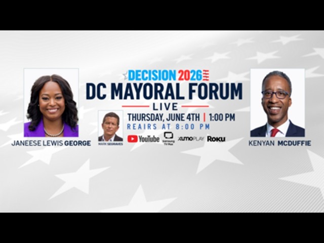Watch live on Thursday: DC mayoral candidates' forum
