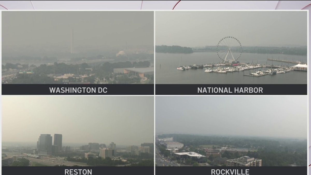 When will the smoke clear? How the DC area is coping with wildfire haze