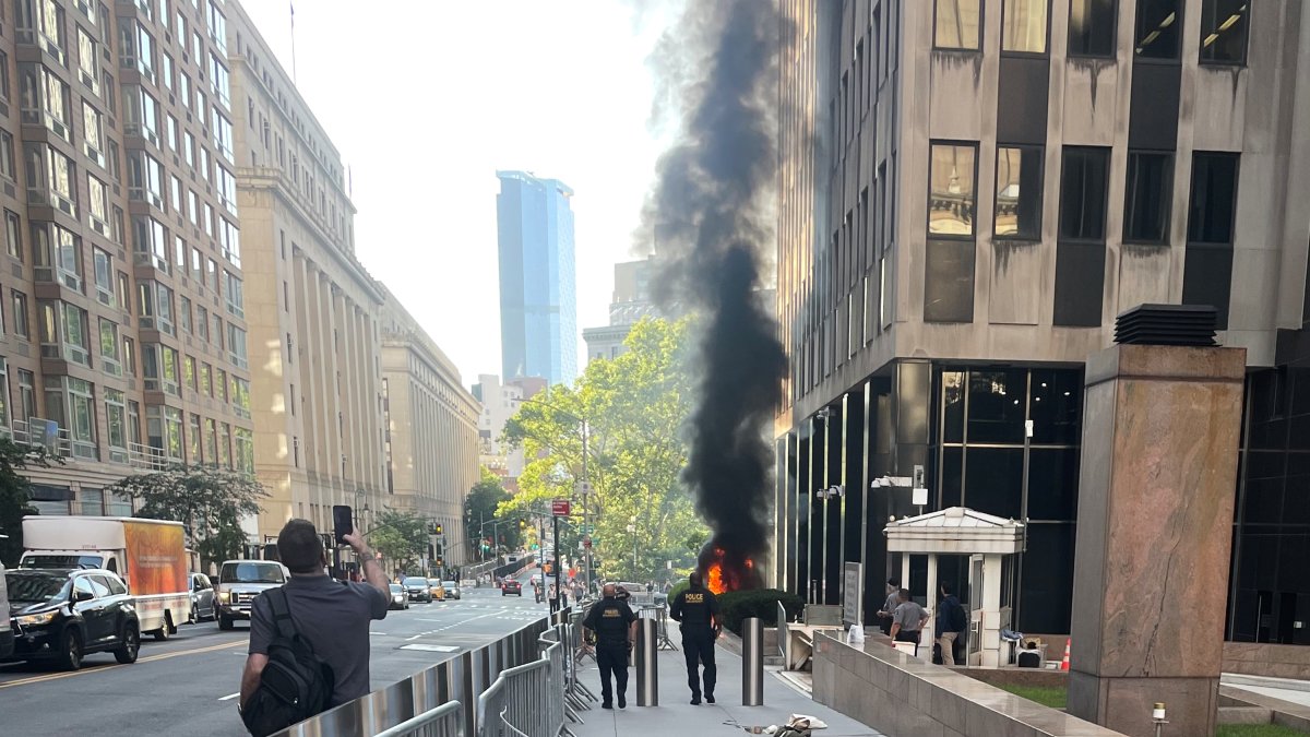Army Fire Army veteran ignites fire outside NYC federal building, FBI says – NBC4 ...