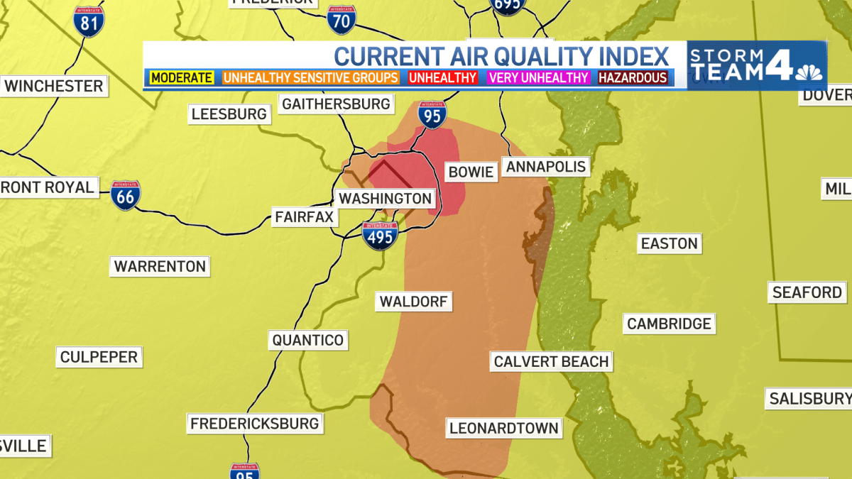 Air quality alert issued for DC area after July 4 fireworks