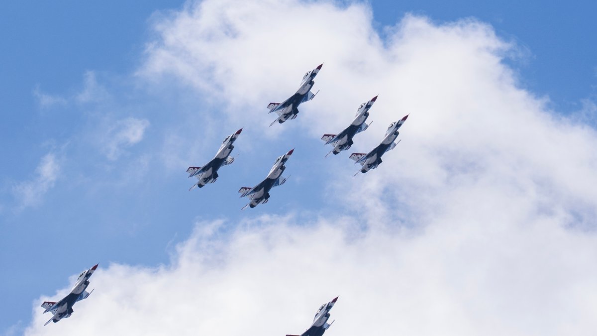 National Mall flyover schedule for July 4 released