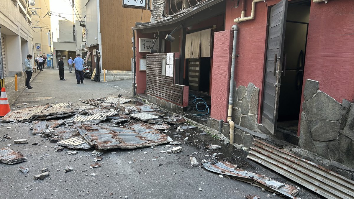 Major 7.1 magnitude earthquake rocks southern Japan, injuring dozens