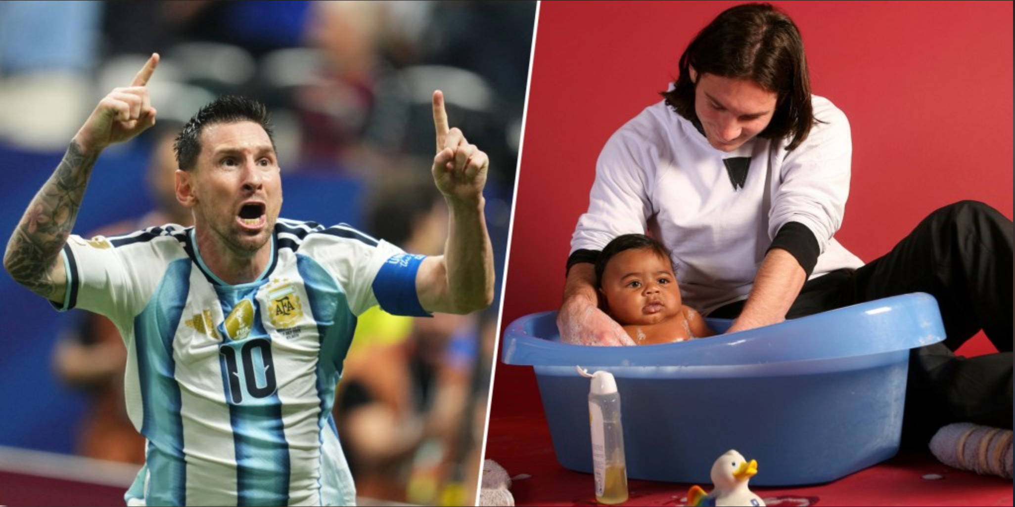 Lionel Messi addresses photo of him bathing baby Lamine Yamal – NBC4 Washington