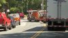 DC firefighter seriously hurt in truck accident