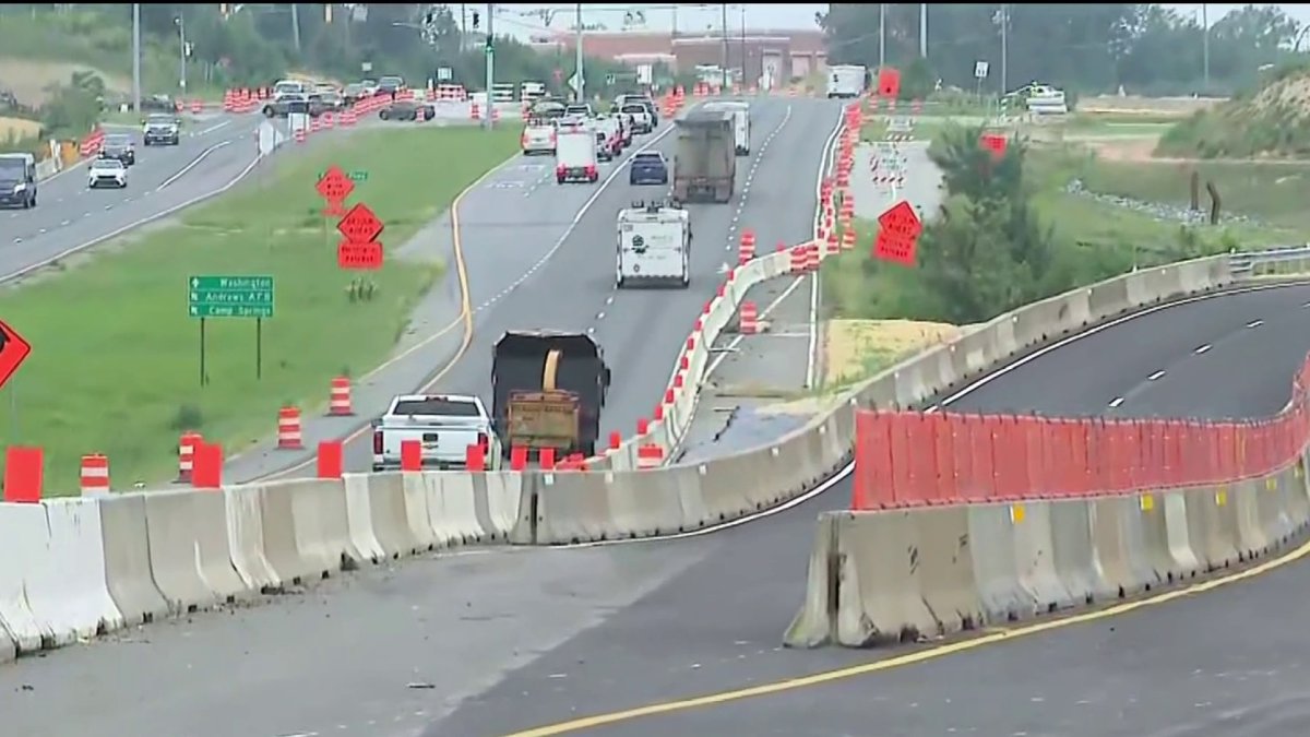 Traffic shift to begin along MD4 in Upper Marlboro