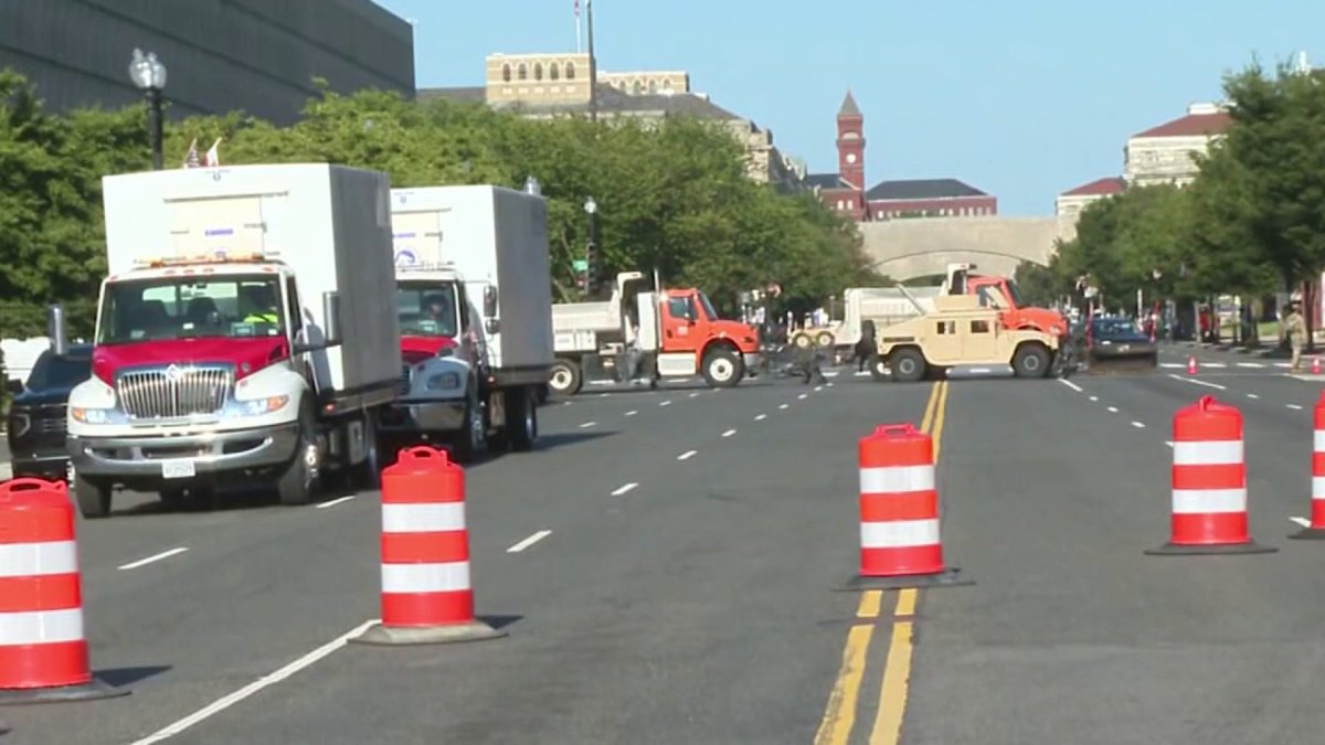 See it: Major streets in downtown DC locked down for Freedom 250 Grand Prix