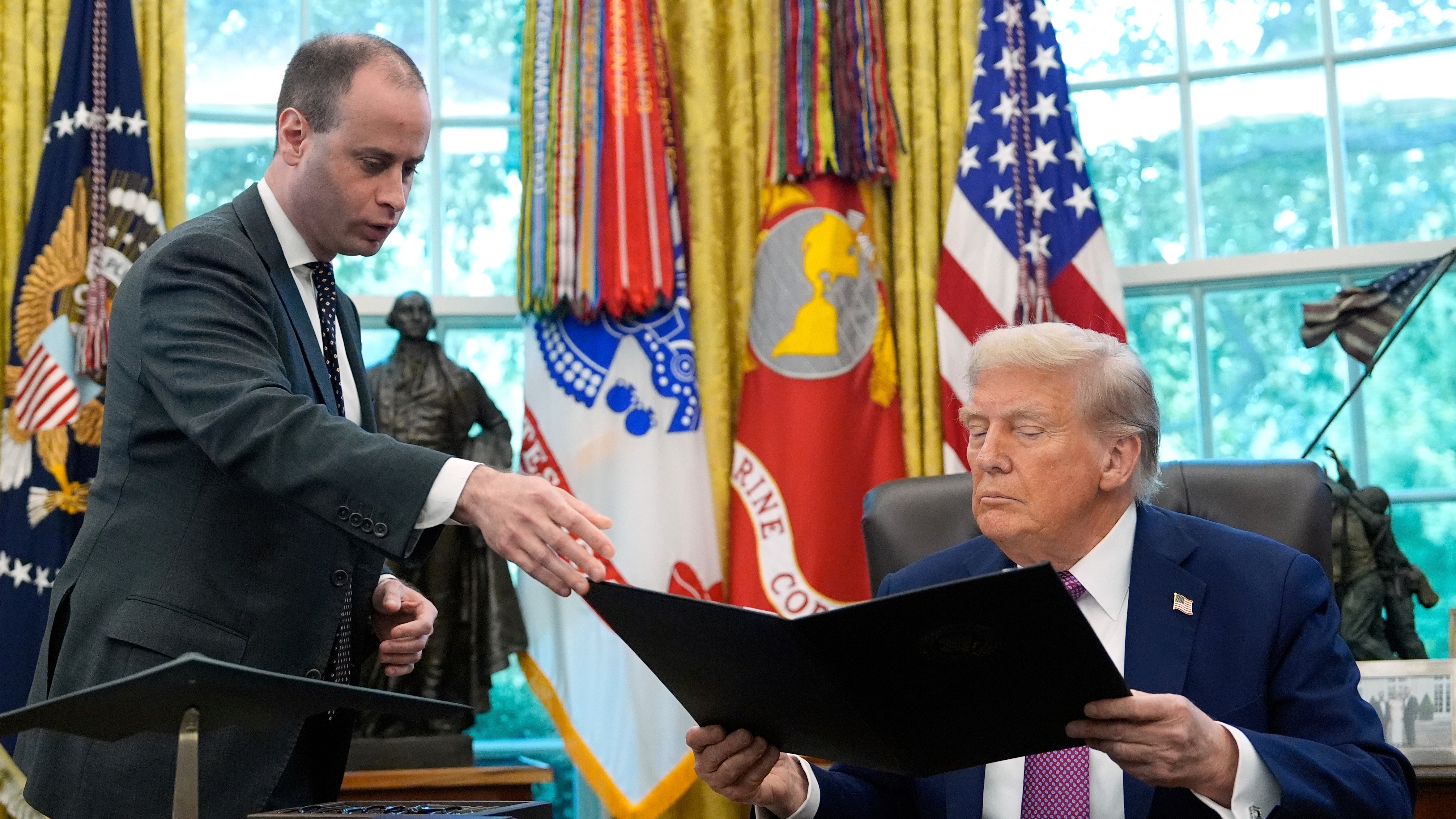 President Trump announces Will Scharf as new White House counsel – NBC4 Washington