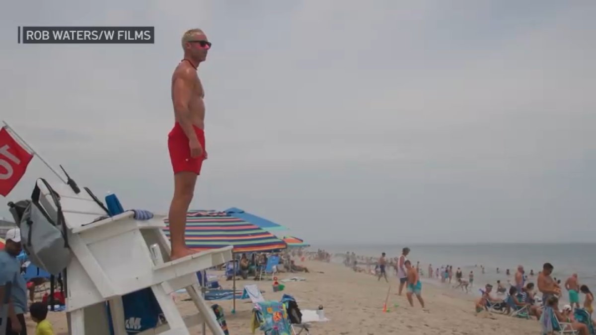 Rehoboth's oldest rookie lifeguard: Lawyer takes break to patrol beach at 42