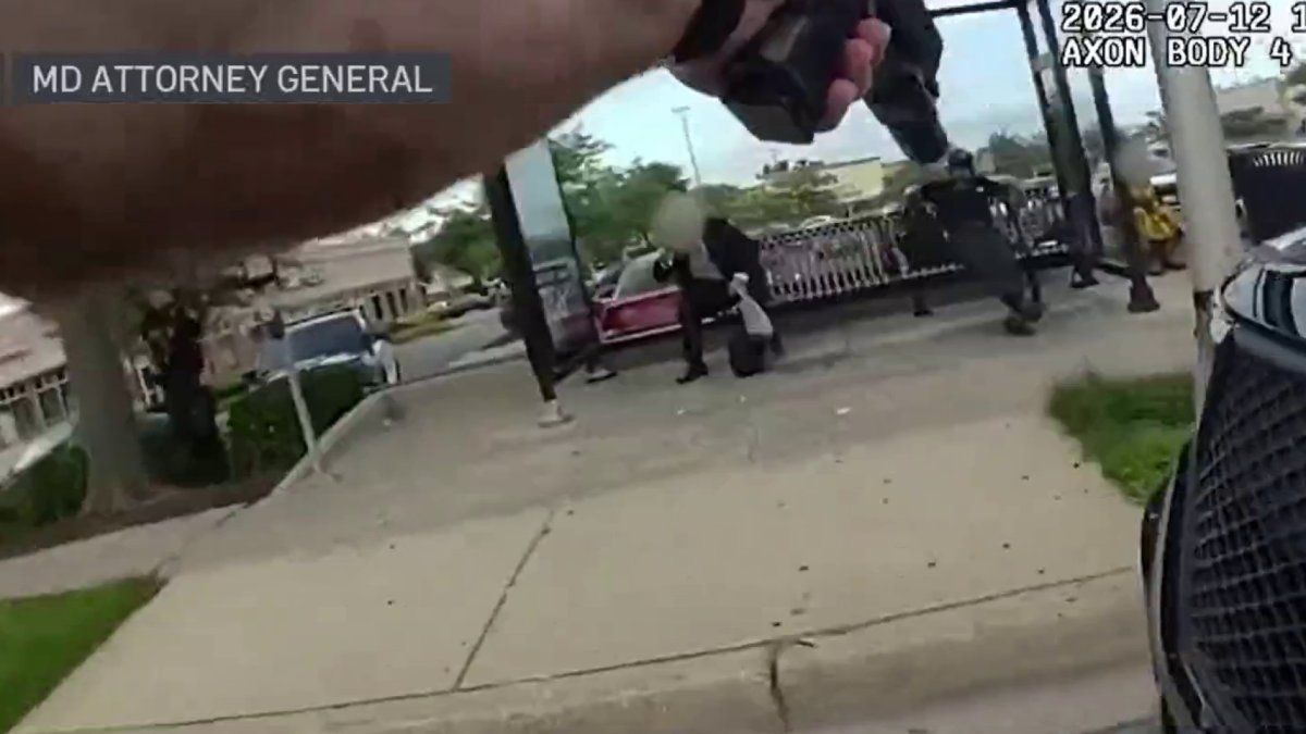 Bodycam released from fatal police shooting at Gaithersburg bus stop
