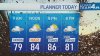 Storm Team4 Forecast: Morning showers and PM storms likely for Sunday