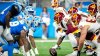 Dobbs overcomes two turnovers with long TD run as Lions beat Commanders, 17-13