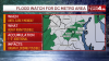 WEATHER ALERT: Flood watches issued in DMV with more heavy rain