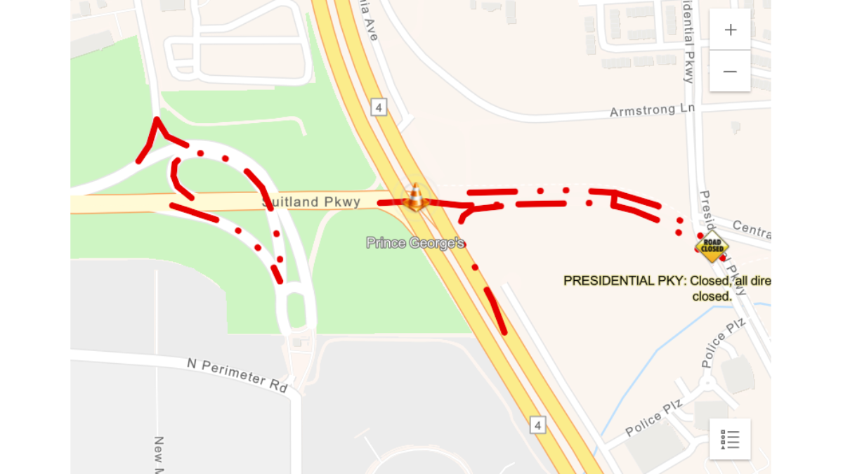 Commuters, beware: New traffic pattern in place on MD-4 in Upper ...
