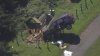 SUV crashes into gas pipeline on Ox Road in Fairfax County