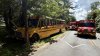 MD school bus driver suffers fatal emergency, crashes with no students on board