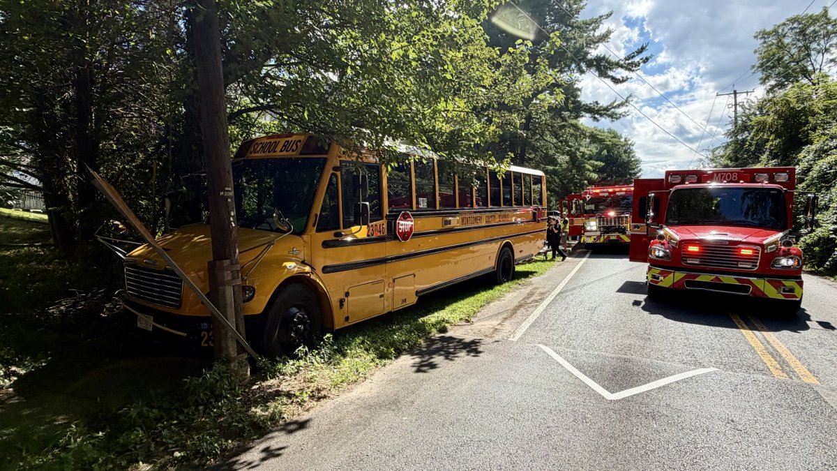 MD school bus driver suffers fatal emergency, crashes with no students on board