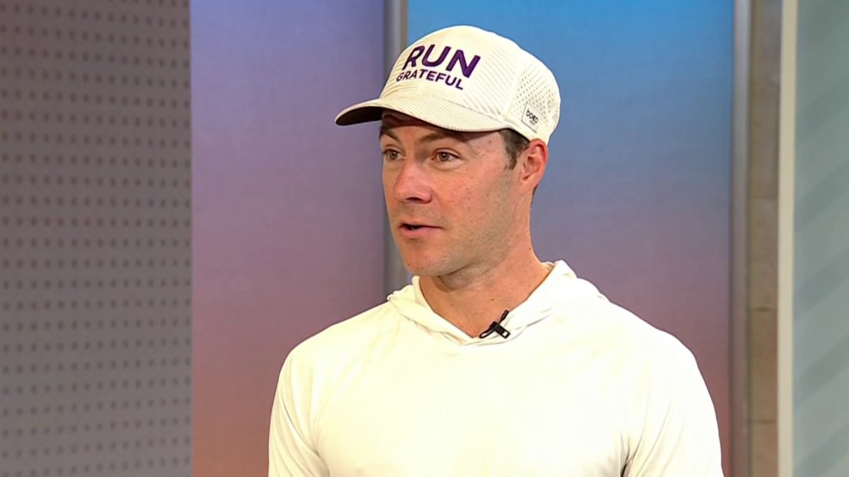 Former triathlete ran 2,000 miles to DC as part of addiction recovery work