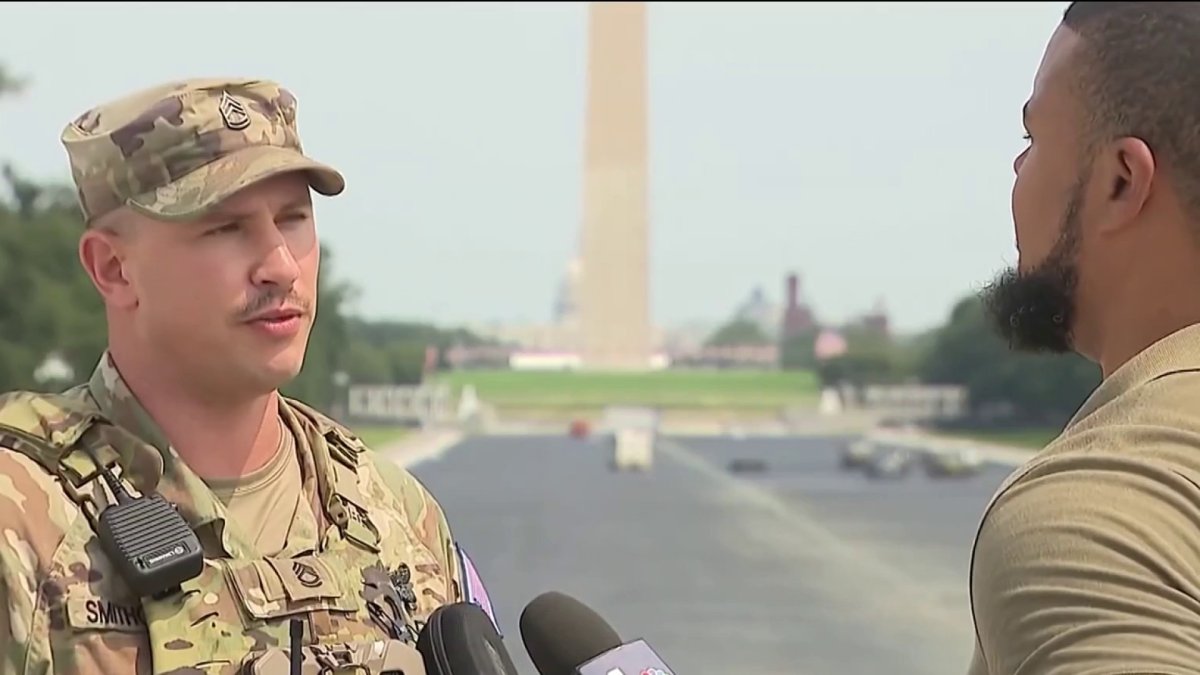 National Guard members share their experiences on DC mission