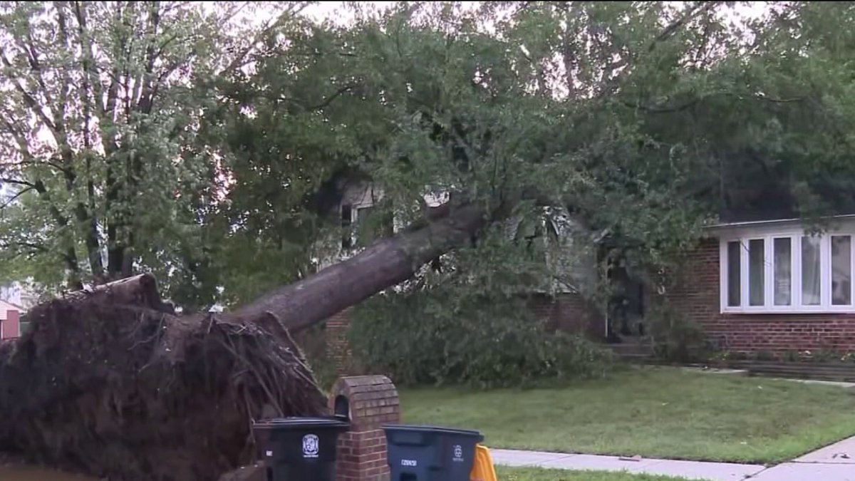 Cleanup, power outages from storm persist into holiday weekend