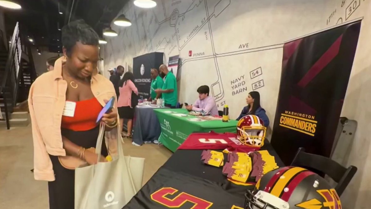 Commanders hold fair for contractors seeking stadium work – NBC4 Washington