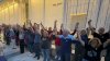 Protesters form human chain around shuttered Kennedy Center