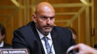 FILE - Sen. John Fetterman, D-Pa., speaks as Dr. Anthony Fauci appears before the Senate Homeland Security and Governmental Affairs Committee at the Capitol, July 29, 2026, in Washington.