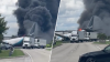 Video appears to show crashed Amazon plane on runway in Miami
