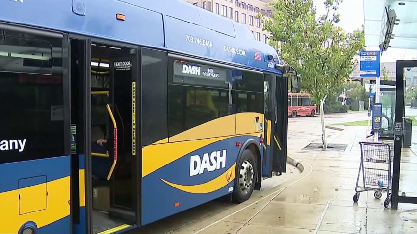 DASH buses in Alexandria, Virginia