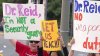 Fairfax County teachers protest after being required to do weapons detection