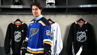 The Blues drafted Matthew Mayich in the sixth round of the 2023 NHL draft, but he never signed an entry-level contract.