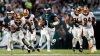Jalen Hurts throws 3 TD passes and Eagles stuff Commanders' late 2-point try for 24-22 win