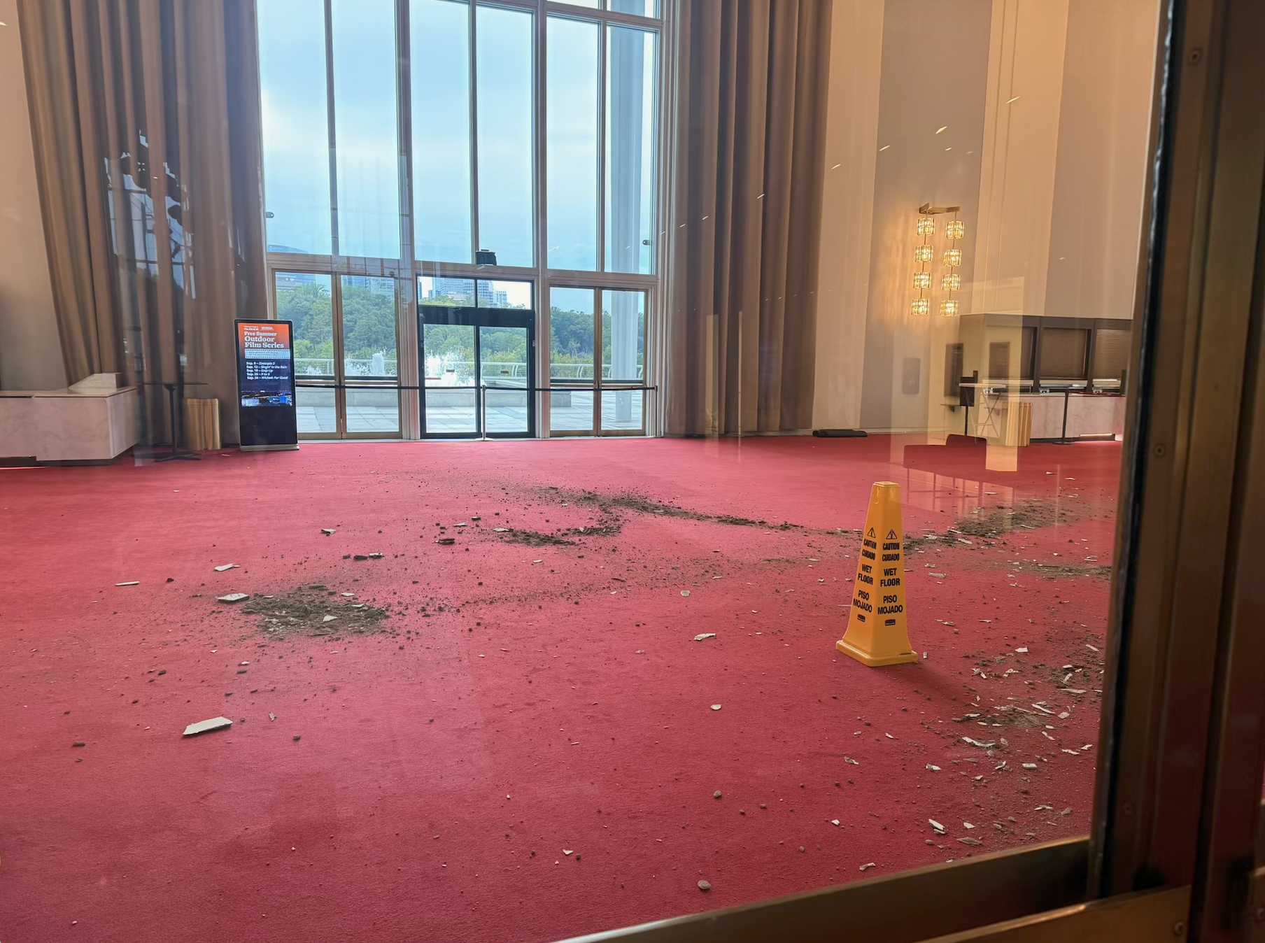 Kennedy Center reinforces need for renovations after ceiling partially collapses