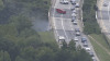 Tesla crash, fire closes northbound lanes of BW Parkway in Laurel