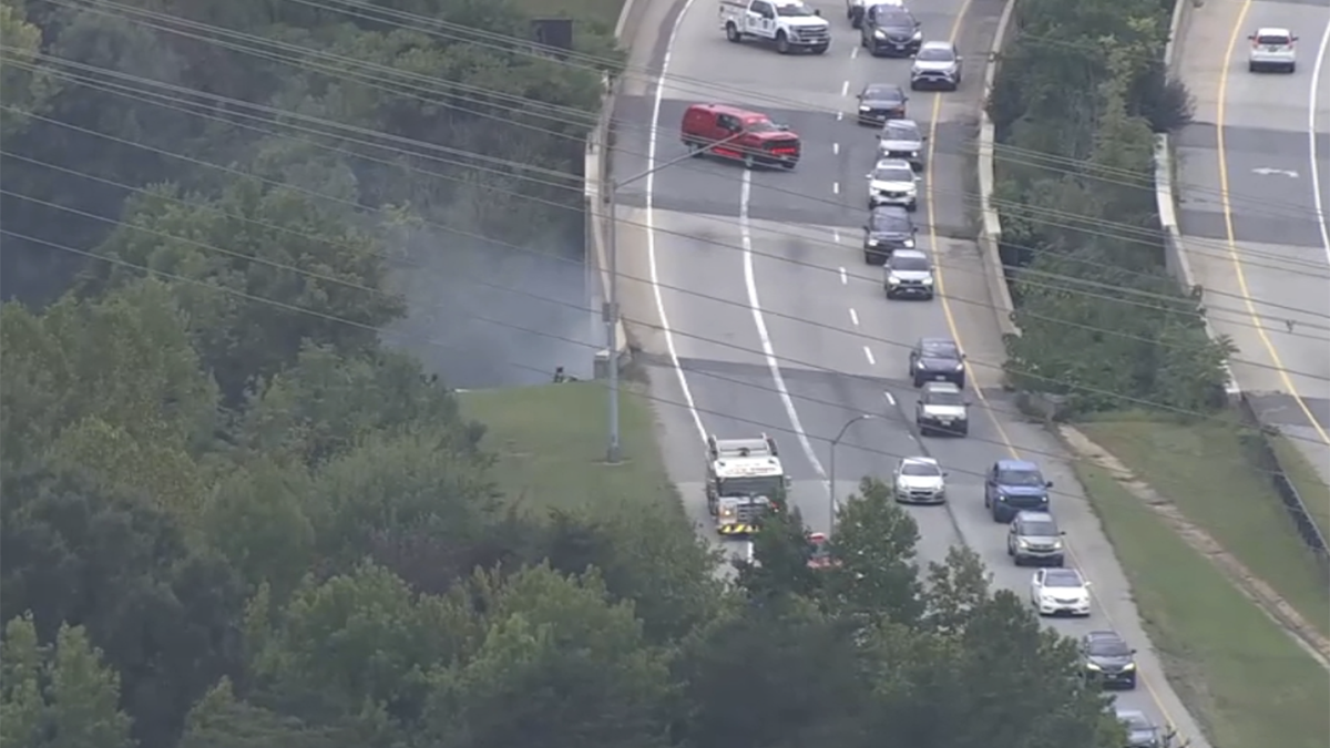 Tesla crash, fire closed northbound lanes of BW Parkway in Laurel