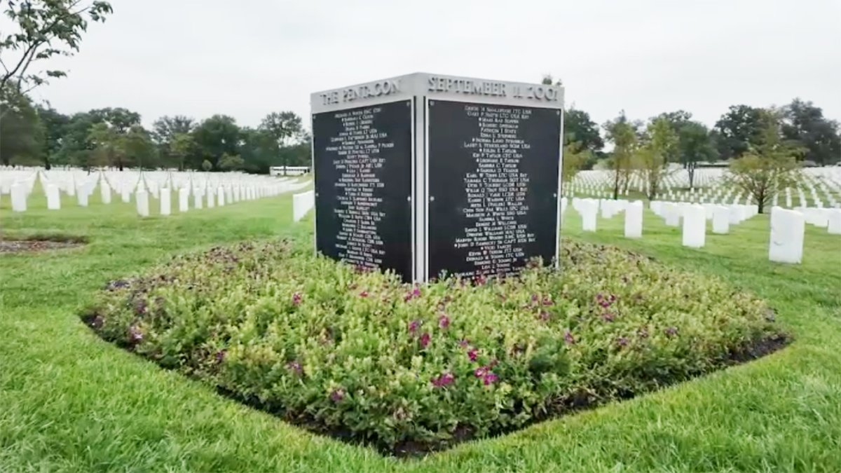 How Arlington cemetery honors Pentagon 9/11 victims whose remains were never found